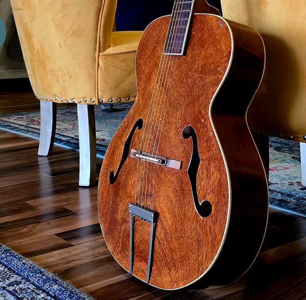 1948 Kay Archtop - K-36 Super Grand Auditorium Acoustic - Mahogany w/Case