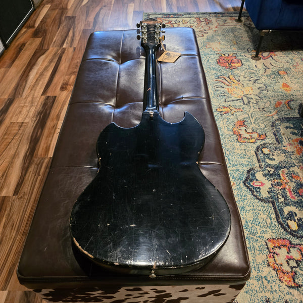 1970 Guild S-50 - Black - w/ Case