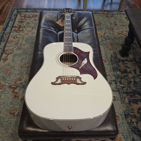 2025 Epiphone Dove Pro - Limited Edition - Acoustic Electric - Alpine White