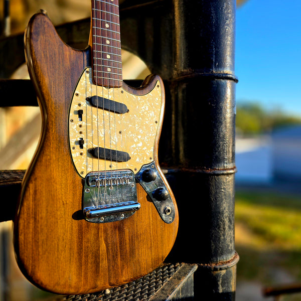 1966 Fender Mustang - Old Refin w/ Hardshell Case