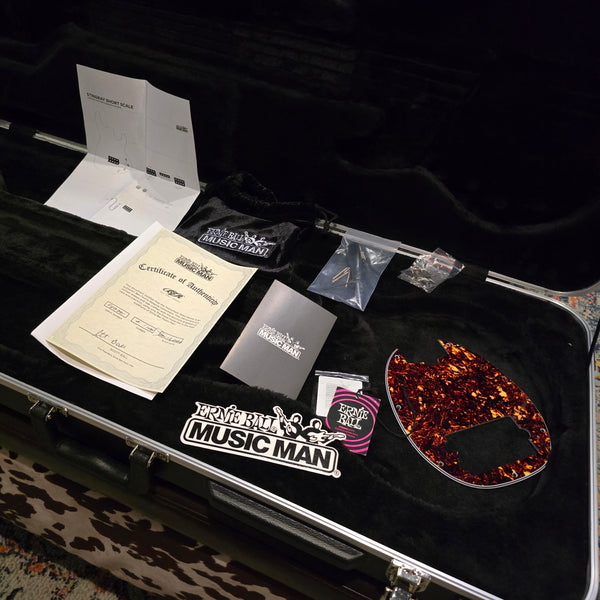 2022 Ernie Ball Music Man - Short Scale StingRay 4 - Bombshell - BFR Ball Family Reserve - w/OHSC