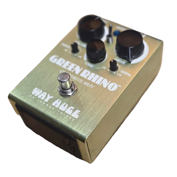 Used Way Huge WHE207 Green Rhino MKiV Overdrive Pedal