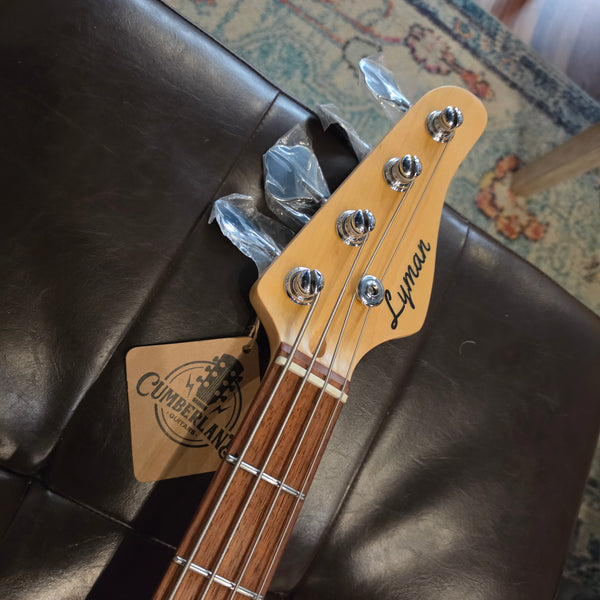 NOS Lyman LP-250 P-Style - Electric Bass - Cobalt Blue