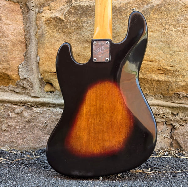 1969 Fender Jazz Bass - Refin Sunburst - w/OHSC