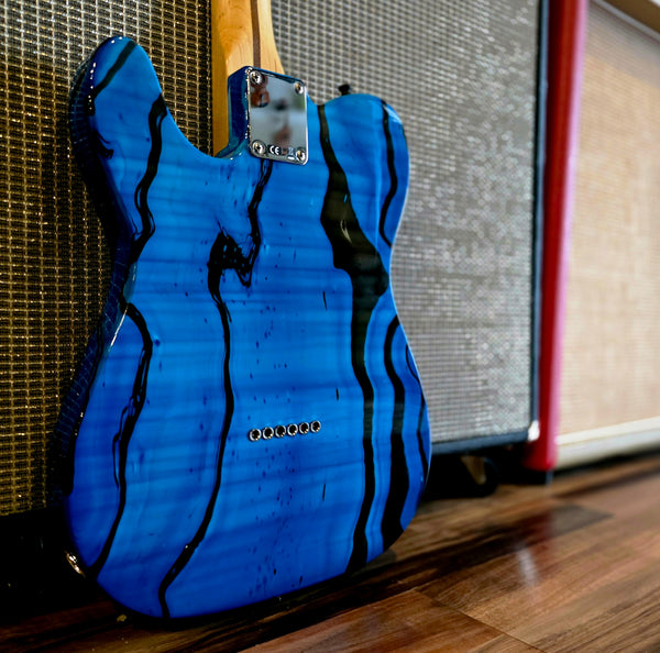 2013 Fender Standard Telecaster FSR - Blue Swirl - w/ Gig Bag