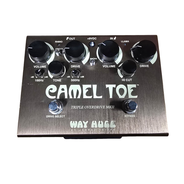 Used Way Huge Camel Toe MKII Triple Overdrive Pedal