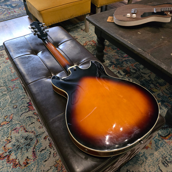 2004 Ibanez AS73-BS-12-01 Artcore Semi-Hollow - Sunburst w/ Upgrades and Case