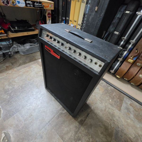 1967 Unicorp Power Plus - Early Solid State Pre-Univox - 2x12" w/Horn Reverb/Vibrato Guitar Combo Amp