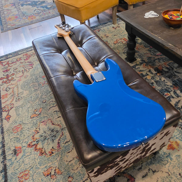 NOS Lyman LP-150 P-Style - Electric Bass - Electric Blue - w/Gig Bag