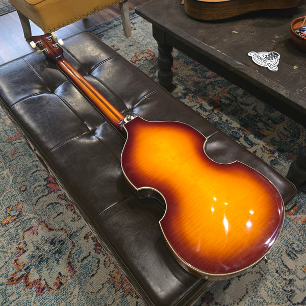 2012 Hofner HCT-500/1-SB Violin Bass - Sunburst - Contemporary - w/Hardshell Case