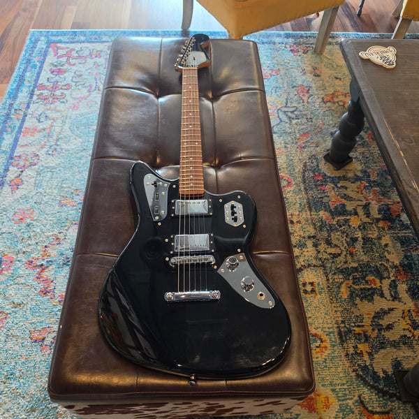 2006 Fender Special Edition Jaguar HH Matching Headstock - CIJ - Black
