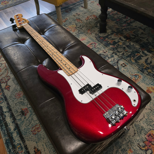 2025 Fender Standard Series - Precision P Bass - Candy Apple Red - Babicz Upgrade