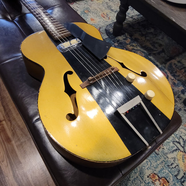 1963 Harmony H37 Hollywood Electric Archtop - Gold