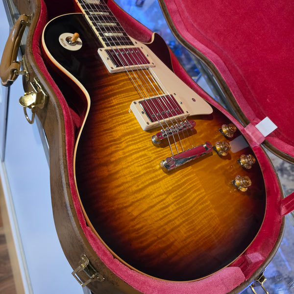 2016 Gibson Custom Shop LPR-8S - 1958 Les Paul Reissue - Standard Historic - Faded Tobacco Burst - w/OHSC