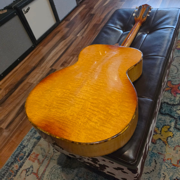 c. 1940 S.S. Stewart 17.25" Professional Archtop Guitar- Buegeleisen & Jacobson - Natural Blonde - w/Case