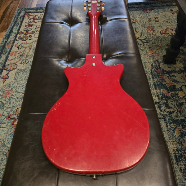 1964 Tosca Thunderstick - Valco Supro - Short-Scale - Red - w/ Original Case