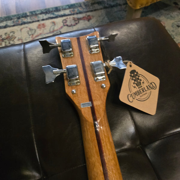 Early 1970s Kay K-1B Short Scale Bass - SG Body - w/ Gig Bag