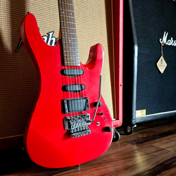 1989 Westone Spectrum I - WE1400RD - Floyd Rose - Red - w/Gig Bag