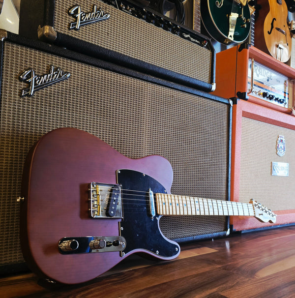 2023 Fender Limited Edition American Performer Timber Telecaster - Mocha w/Hardshell Case