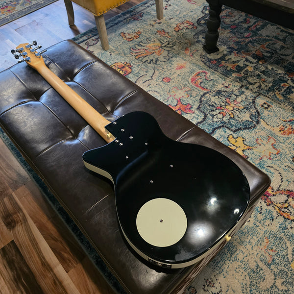 1998 Danelectro - '56 Reissue Electric Baritone - Black