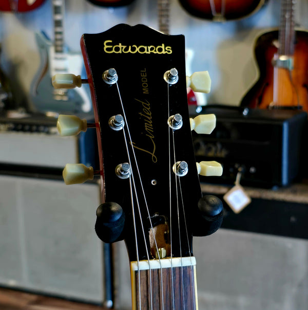 2011 ESP Edwards E-LP-125ALS - Cherry Burst - w/ Hardshell Case