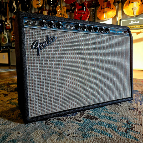 1974 Fender Silverface Deluxe Reverb Tube Combo Amp