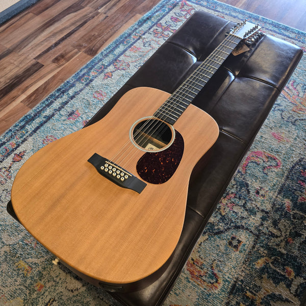 2017 Martin D12X1AE - 12-String Acoustic Electric Dreadnaught - Natural - w/Hardshell Case