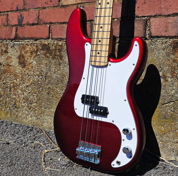 2025 Fender Standard Series - Precision P Bass - Candy Apple Red - Babicz Upgrade