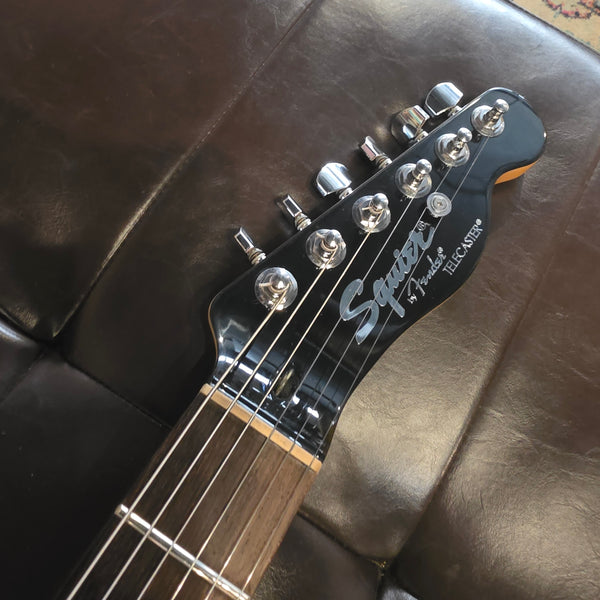 Custom Partscaster Telecaster - Silver Sparkle - Bigsby - w/Hardshell Case