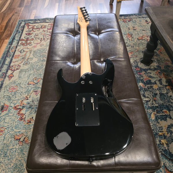 2022 Ibanez Steve Vai Jem Jr. - JEMJRBK - Black