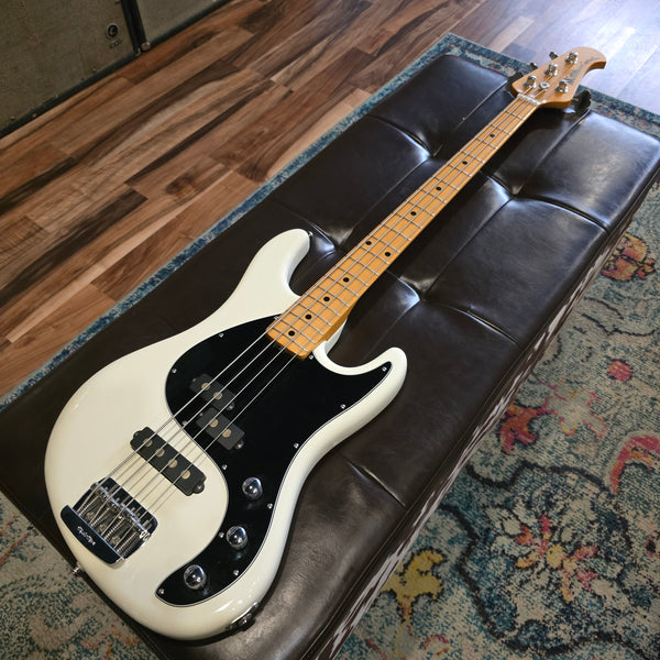 2017 Ernie Ball Music Man Caprice - Ivory White - w/ Hardshell Case