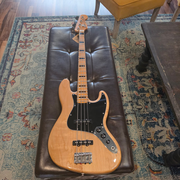 2019 Fender Squier Classic Vibe 70s Jazz Bass - Natural