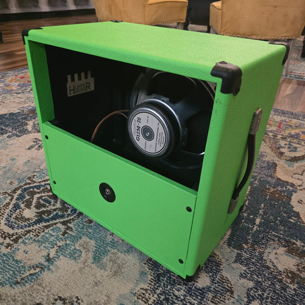 Hunter Amplifiers - 7X7 1x12 8-ohm Speaker Cabinet - Green