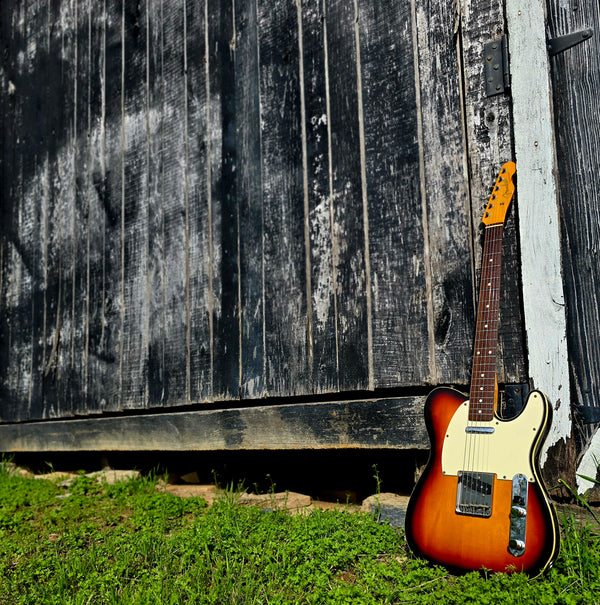 1989 Fender MIJ TLC-62 Telecaster Custom '62 Reissue - Sunburst - A-Serial, w/ Case