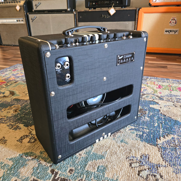 Used Supro Delta King 12 Tube Combo Amp - Black and White
