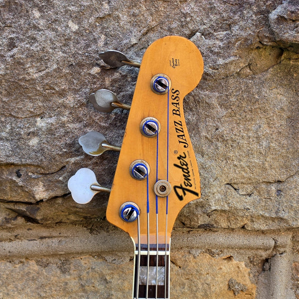 1969 Fender Jazz Bass - Refin Sunburst - w/OHSC