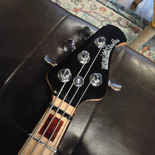 2022 Ernie Ball Music Man - Short Scale StingRay 4 - Bombshell - BFR Ball Family Reserve - w/OHSC