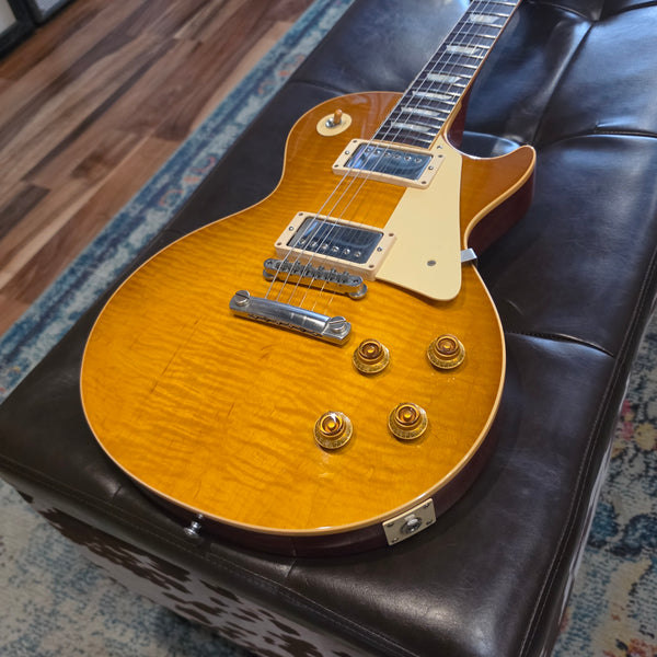2018 Gibson Custom Shop R9 - 1959 Reissue Les Paul - Honey Lemon Fade VOS - w/OHSC