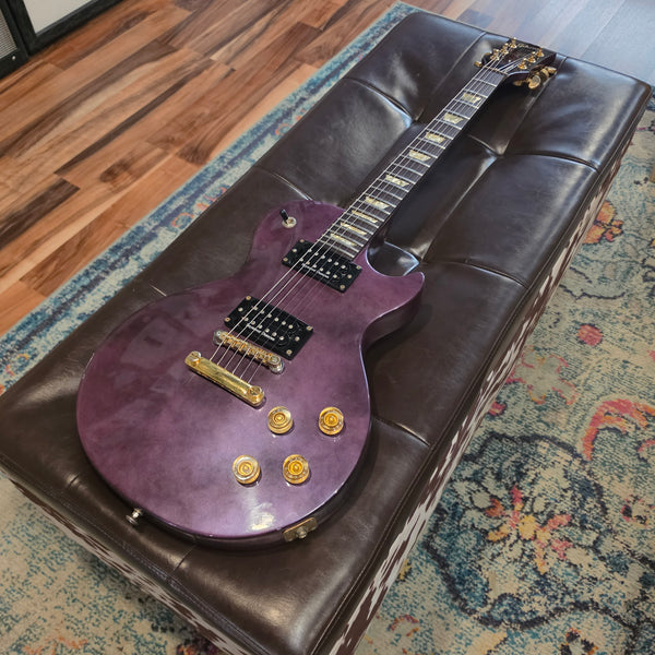 1975 Gibson Les Paul Deluxe - Refin - Purple - Humbucker - w/Hard Case