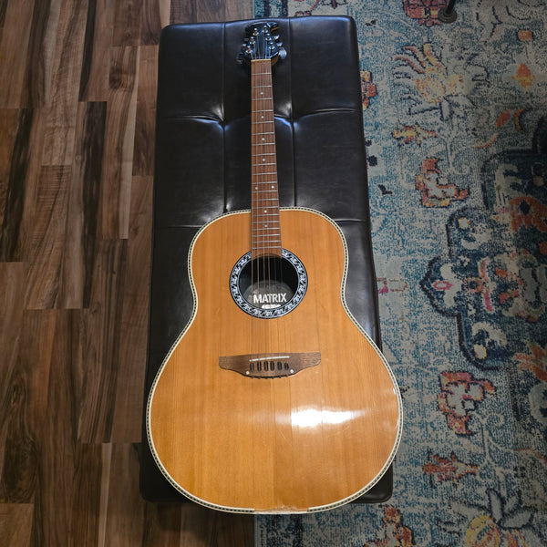 1972 Ovation Matrix 1737 - Bowl Back Acoustic Guitar - PROJECT