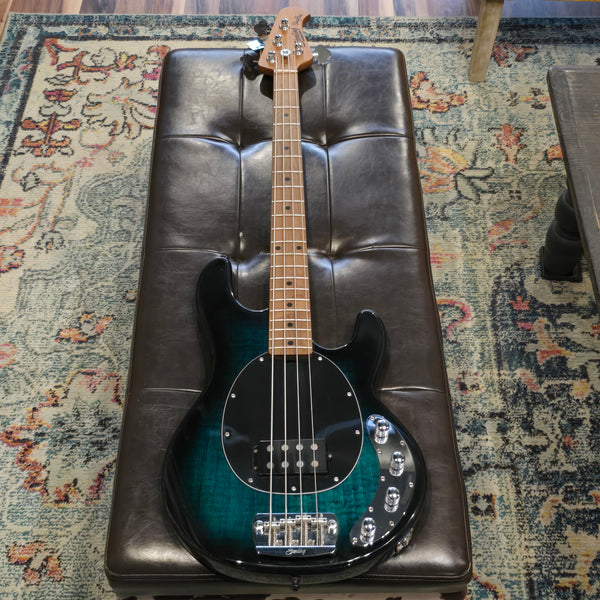 2021 Ernie Ball Music Man Sterling Ray34 FT Teal - StingRay Bass