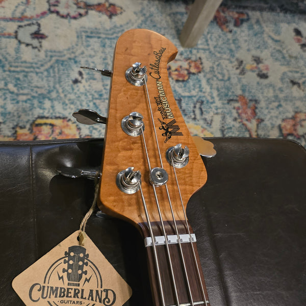 2019 Ernie Ball Music Man - Cutlass Bass - One of a Kind - Sea Foam Green Sparkle - w/OHSC