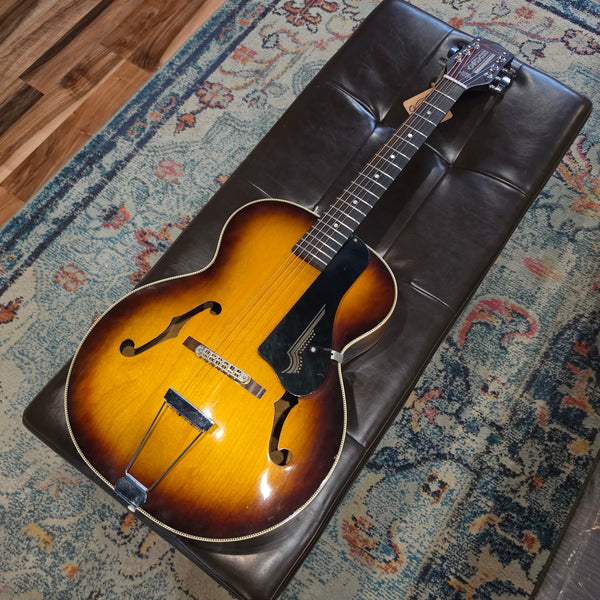 1962 Harmony Broadway H954 Auditorium Archtop Acoustic - w/Case