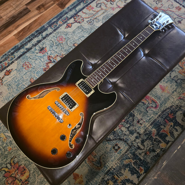 2004 Ibanez AS73-BS-12-01 Artcore Semi-Hollow - Sunburst w/ Upgrades and Case