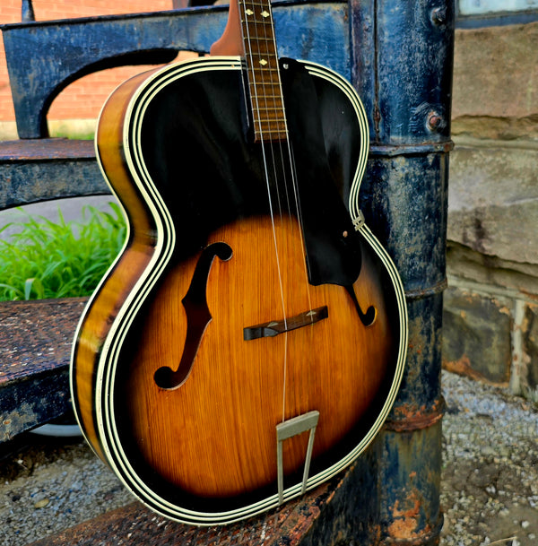 1959 Harmony H1215T Tenor Archtop Acoustic