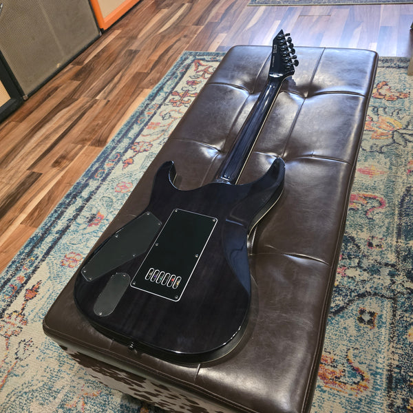 2020 ESP LTD MH-1000ET Deluxe - EverTune - 24v Mod - See Thru Black - w/Hard Case