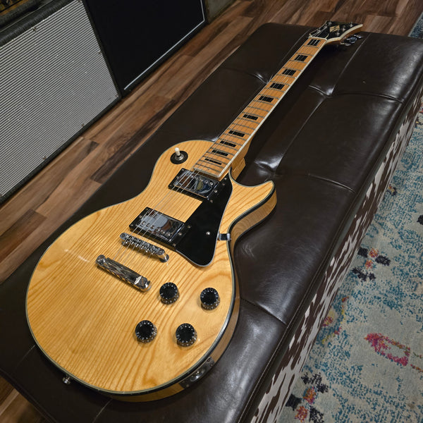 1979 Hondo II HLP-2N Natural LP-Style