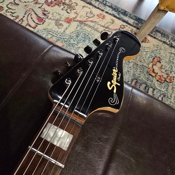 2016 Squier Vintage Modified Jazzmaster Baritone - Black