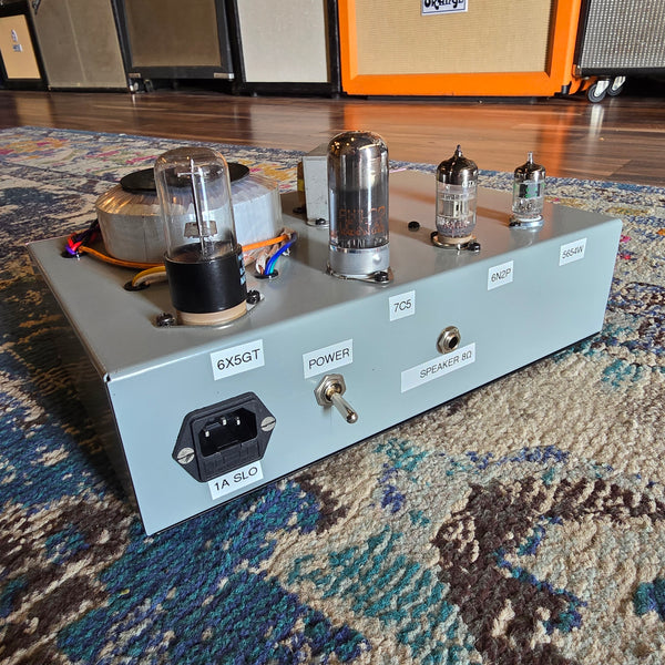 Hunter Amplifiers - The Keno Queenie - 5-watts Class A Handwired Tube Amp Head - Pink