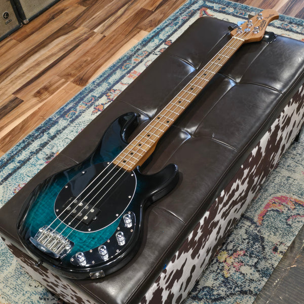 2021 Ernie Ball Music Man Sterling Ray34 FT Teal - StingRay Bass
